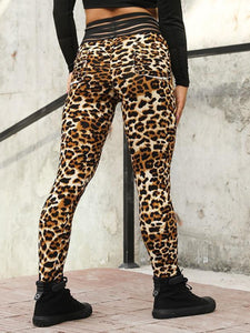 Leopard Slim High Waist Yoga Pants Leggings