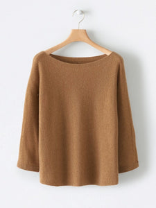 Crew Neck Casual Knit Pullover