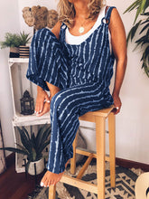 Load image into Gallery viewer, Striped jumpsuit