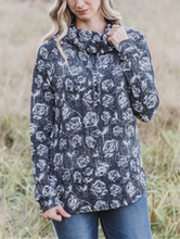 Load image into Gallery viewer, Printed Hooded Large Size Sweatshirt