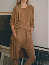 Load image into Gallery viewer, Solid Color Long Sleeve Loose Casual Knit Two-Piece Suit