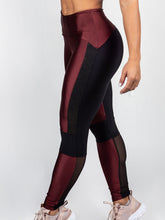 Load image into Gallery viewer, Women Color Block Yoga Leggings Hollow out Sport Leggings
