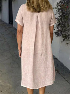 Casual Round Neck Dress