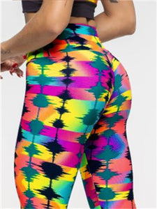 Quick-Drying Yoga Running Fitness Sports Printed Leggings