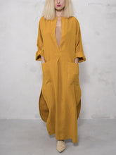 Load image into Gallery viewer, Casual Loose Soft Cotton Linen Maxi Dress