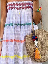 Load image into Gallery viewer, Bohemian Striped Casual Long Dress