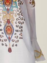 Load image into Gallery viewer, Printed Off-shoulder Shirt