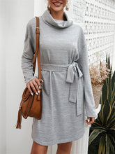 Load image into Gallery viewer, Casual loose base versatile long-sleeved sweater dress