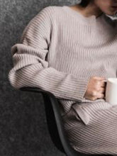 Load image into Gallery viewer, Turtleneck Long Sleeve Casual Two-Piece Set