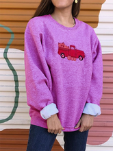 Load image into Gallery viewer, Large Size Printed Long Sleeve Sweater