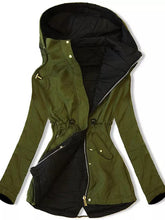 Load image into Gallery viewer, Hooded Warm Padded Pocket Coat