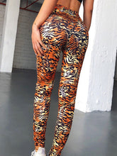 Load image into Gallery viewer, Women Leopard Print High Waist Skinny Yoga Leggings