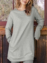 Load image into Gallery viewer, Fashion Solid Color Long Sleeve Pocket Top