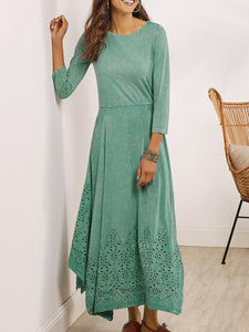 Elegant Loose Casual Long Dress