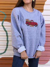 Load image into Gallery viewer, Large Size Printed Long Sleeve Sweater