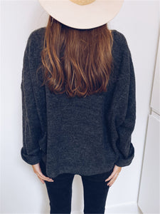 Heart-shaped Embroidered Sweater