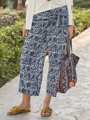 Printed Loose Trousers