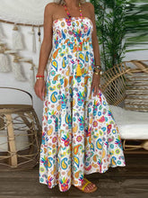 Load image into Gallery viewer, Printed Off-shoulder Casual Dress