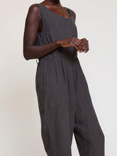 Load image into Gallery viewer, U-Neck Waist Pleated Sleeveless Jumpsuit