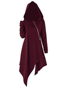 Long Sleeve Personality Hooded Jacket