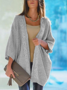 Medium Long Knit Coat