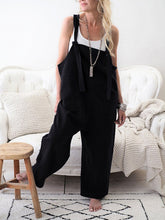 Load image into Gallery viewer, Cotton and Linen Jumpsuit