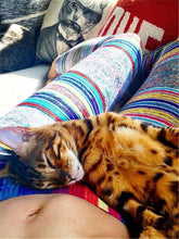 Load image into Gallery viewer, Retro Fashion Striped Print Hip Yoga Pants
