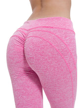 Load image into Gallery viewer, Sexy Solid Color Tight Hip Yoga Pants