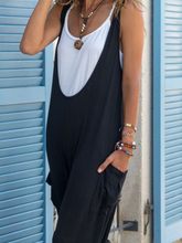 Load image into Gallery viewer, Plus Size Casual Sleeveless One-Pieces Jumpsuit