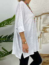 Load image into Gallery viewer, Lace Trim Casual T-Shirt