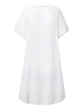 Load image into Gallery viewer, Cotton Linen Button Dress