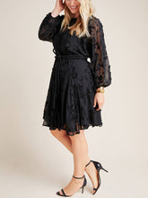 Load image into Gallery viewer, Plus Size Bell Amal Textured Mini Dress