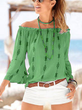 Load image into Gallery viewer, Single Neck Beach Vacation Bohemia Top