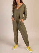 Load image into Gallery viewer, Cotton and Linen Casual Jumpsuit