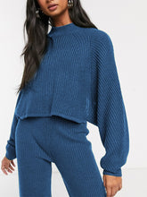 Load image into Gallery viewer, Casual Loose Long Sleeve Top Pants Knit Set