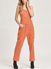 Load image into Gallery viewer, Casual Solid Color Loose Jumpsuit