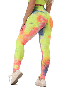 Sexy Colored Printed Yoga Track Pants