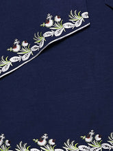 Load image into Gallery viewer, Vintage Waist Embroidered Long A-line Skirt