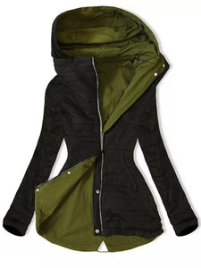 Hooded Warm Padded Pocket Coat