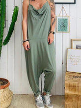 Load image into Gallery viewer, Solid Color Pockets Casual Jumpsuits