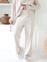 Load image into Gallery viewer, High Collar Knit Two-piece Suit