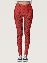 Load image into Gallery viewer, Spider Web Digital Printed Yoga Pants Track Pants