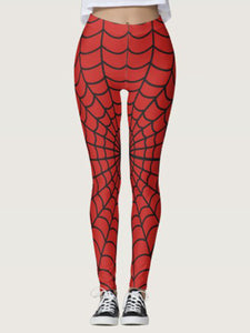 Spider Web Digital Printed Yoga Pants Track Pants