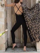 Load image into Gallery viewer, Sexy Backless Solid Color Skinny Sports Yoga Jumpsuit