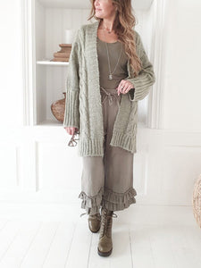 Twist  Autumn and Winter Sweater Coat