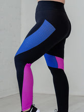 Load image into Gallery viewer, Women Sport Yoga Legging Color Block Legging