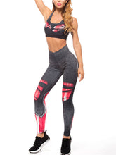 Load image into Gallery viewer, Personalized Zip Printed High Waist Sports Yoga Leggings