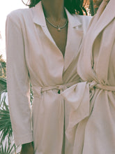 Load image into Gallery viewer, Stylish Belted Blazer Pants Two-Piece Suit
