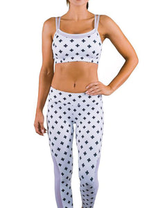 Women Work out Print Sports Fitness Yoga Suits