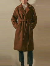 Load image into Gallery viewer, Plus Velvet Large Size Warm Woolen Coat